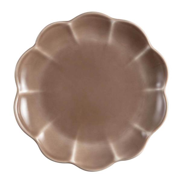 Stjernholm Lotus asjett 22 cm brun