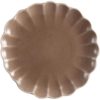 Stjernholm Lotus tallerken 27 cm brun