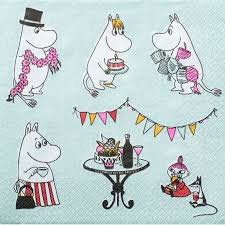 Moomin Serviett mint lunch