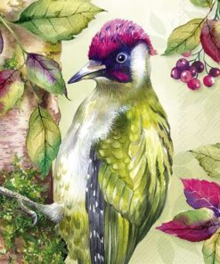 Serviett m/fugl lunsj