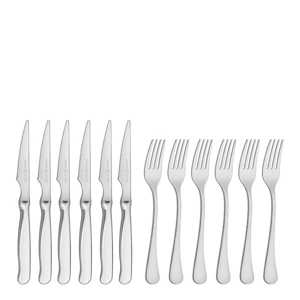 Anders Petter Steel essentials bestikksett 12 deler stål