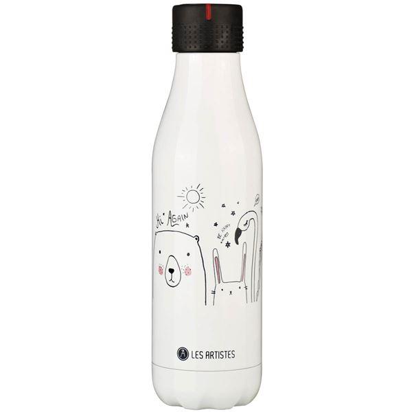 Bottle Up Design - Termoflaske - Hvit 0,5 l