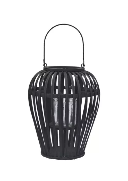 Mango lanterne svart H26