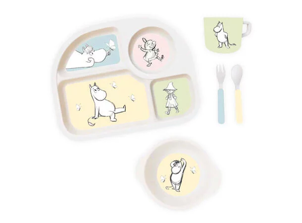 Mummi Servise - Mummiverden 5 deler