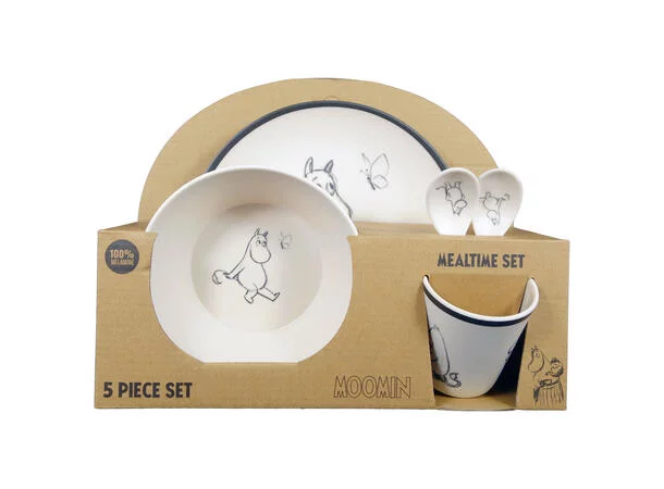 Mummi Servise Mummitrollet 5 deler