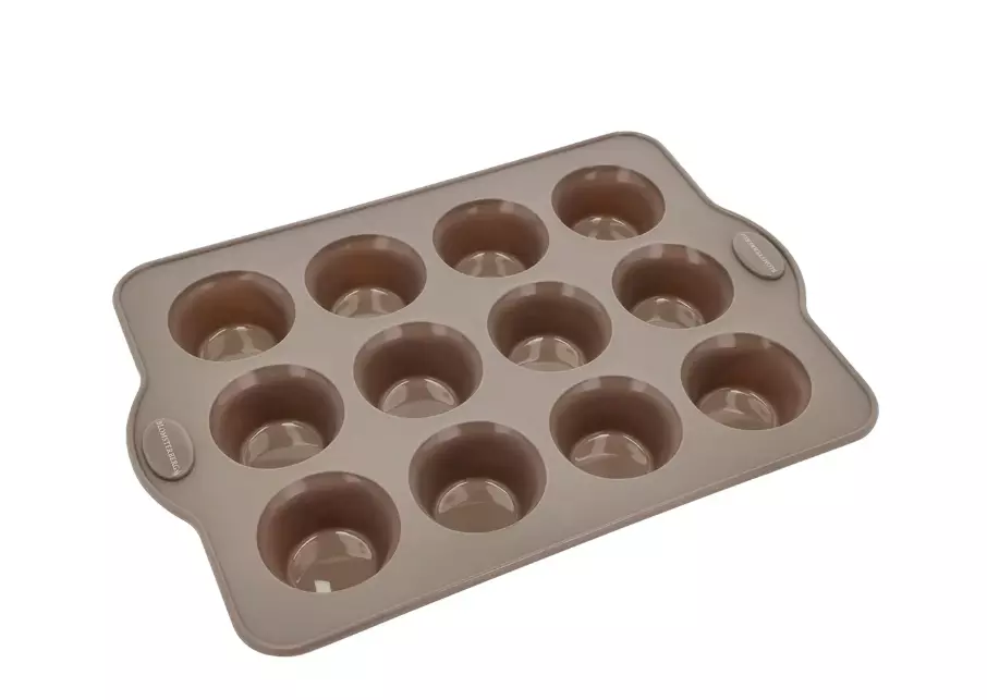 Mette Blomsterberg Muffinform til 12 stk. Latte Silikon