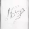 Norgesglasset krukke m/skrulokk 2L