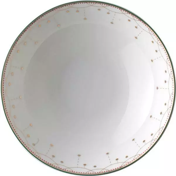 Julemorgen girlander dyp tallerken 16cm