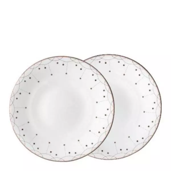 Julemorgen girlander tallerken 28cm 2pkn