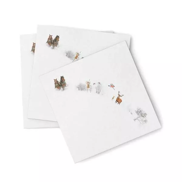 Julemorgen story serviett 40cmx40cm