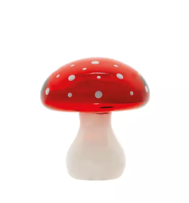 Fluesopp rød liten 35 mm