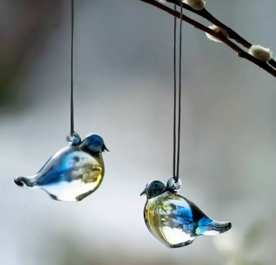 Blåmeis hengepynt 2pkn