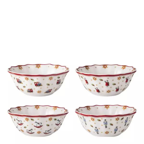 Toys delight anniversary bowl set 4 pcs