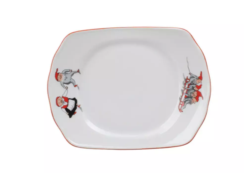 Nisse oval asjett 20,5x15,5cm