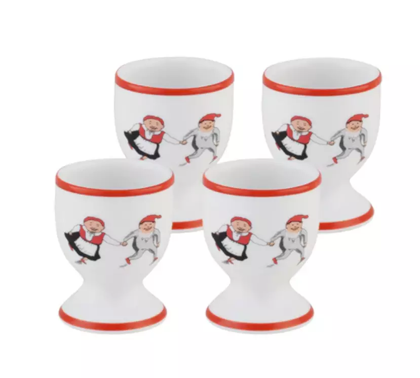 Nisse eggeglass 4pkn