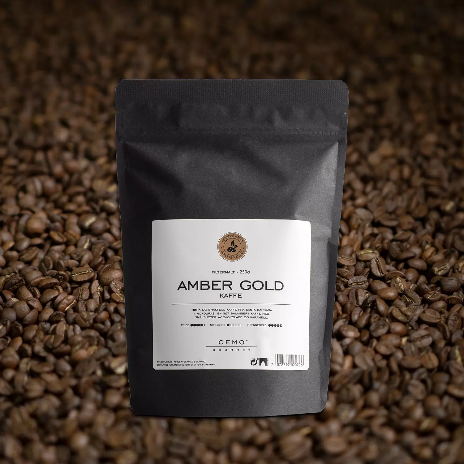 Cemo Amber gold filtermalt 250g