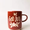 Trend Design Krus "God jul" Rød
