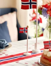 Bordflagg Norge 15cm