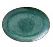 Bitz Fat Ovalt 45x34 Sort/Grønn