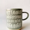 Trend Design Krus h 9,5 cm «Mitt favoritt barndomsminne»