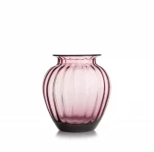 Hadeland Glassverk Emily Vase 23cm Rosa Optikk