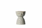 Alicia vase white D15 H19.5