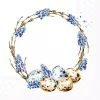 Napkin Lunsj Muscari Wreath