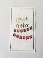 Trend Design Serviett buffet «17. mai» Ja vi elsker