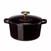Sabor Classic - Støpejernsgryte zinfandel brass 2 l