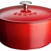 Sabor Classic - Støpejernsgryte rød 4,4 l