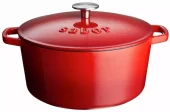 Sabor Classic - Støpejernsgryte rød 4,4 l