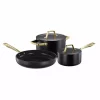 Modern House Ono - Grytesett s/3 svart, gull