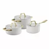 Modern House Ono - Grytesett s/3 krem, gull