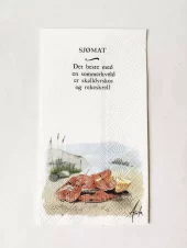 Trend Design Serviett buffet «Skalldyr»