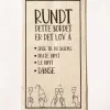 Trend Design Serviett buffet «rundt dette bordet»