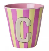 Rice kopp striper rosa C