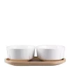 Rosendahl Grand Cru tapassett 19x10 cm 2 stk hvit