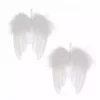 Holmen Wings - Dekor Fjær 10x12cm Hvit