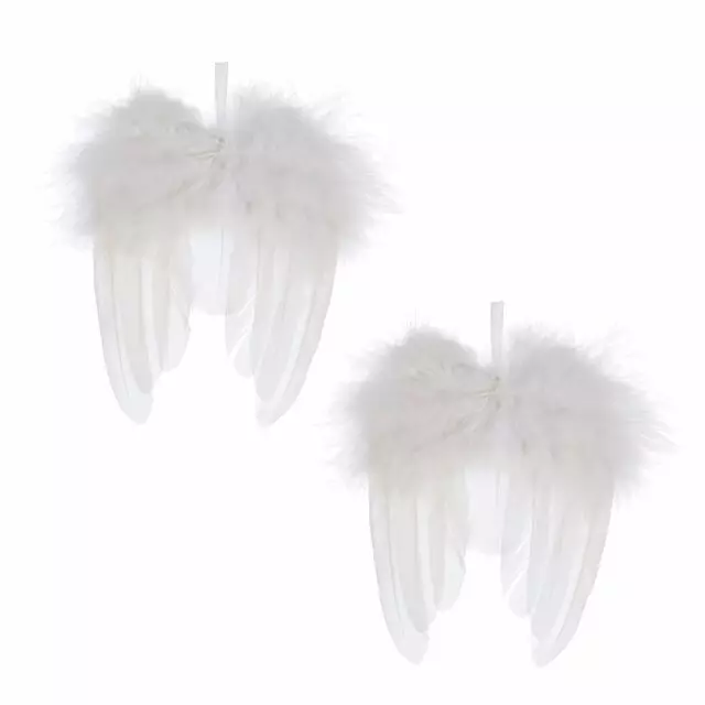 Holmen Wings - Dekor Fjær 10x12cm Hvit