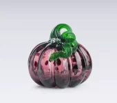 Hadeland Glassgresskar lilla spettet 15 cm