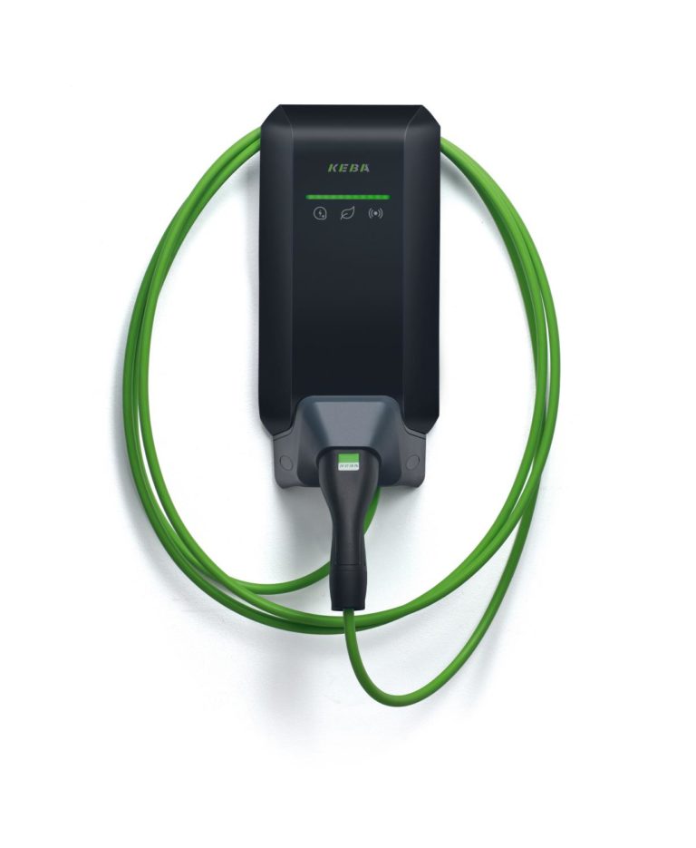 Keba KeContact P40 PRO, type 2 kabel, 22kW 3-fas