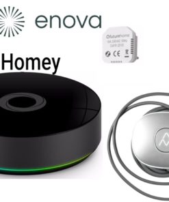 Premium smarthuspakke med Homey Pro, Charge Amps Halo og rele for VVB.