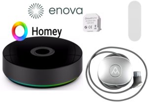 Premium smarthuspakke med Homey Pro, Charge Amps Halo og rele for VVB.