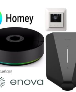 Støtteberettiget pakke med Homey Pro, Easee Charge Lite og termostat med installasjon