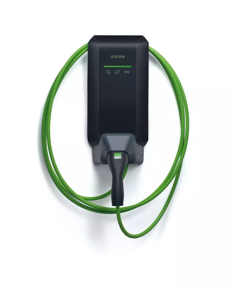 Keba P40 ladestasjon.
