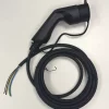 Pigtail ladekabel. Ved behov for bytte fast Type2 kabel.