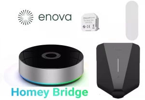 Easee hjemmelader med installasjon og Enovastøtte til 15.743,-.  Homey Bridge, Rele og HAN sensor