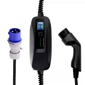 Premium reiselader med industrikontakt 32A og Type2