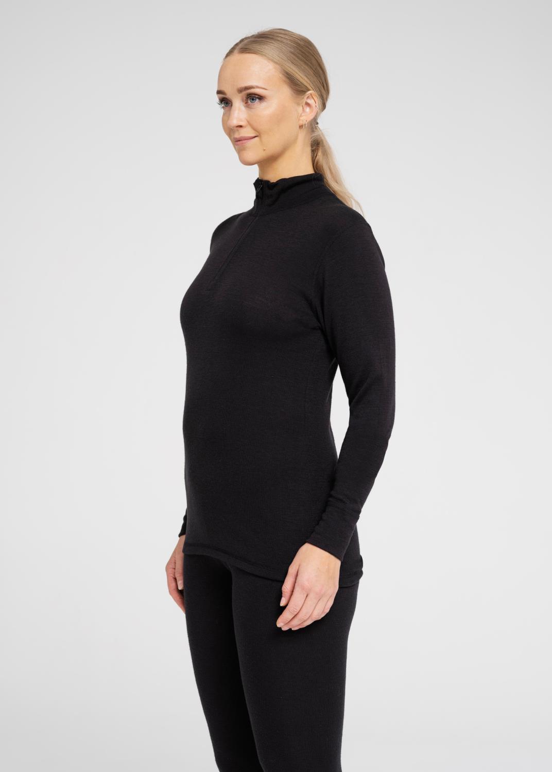 DOVRE Women Wool LS Zip