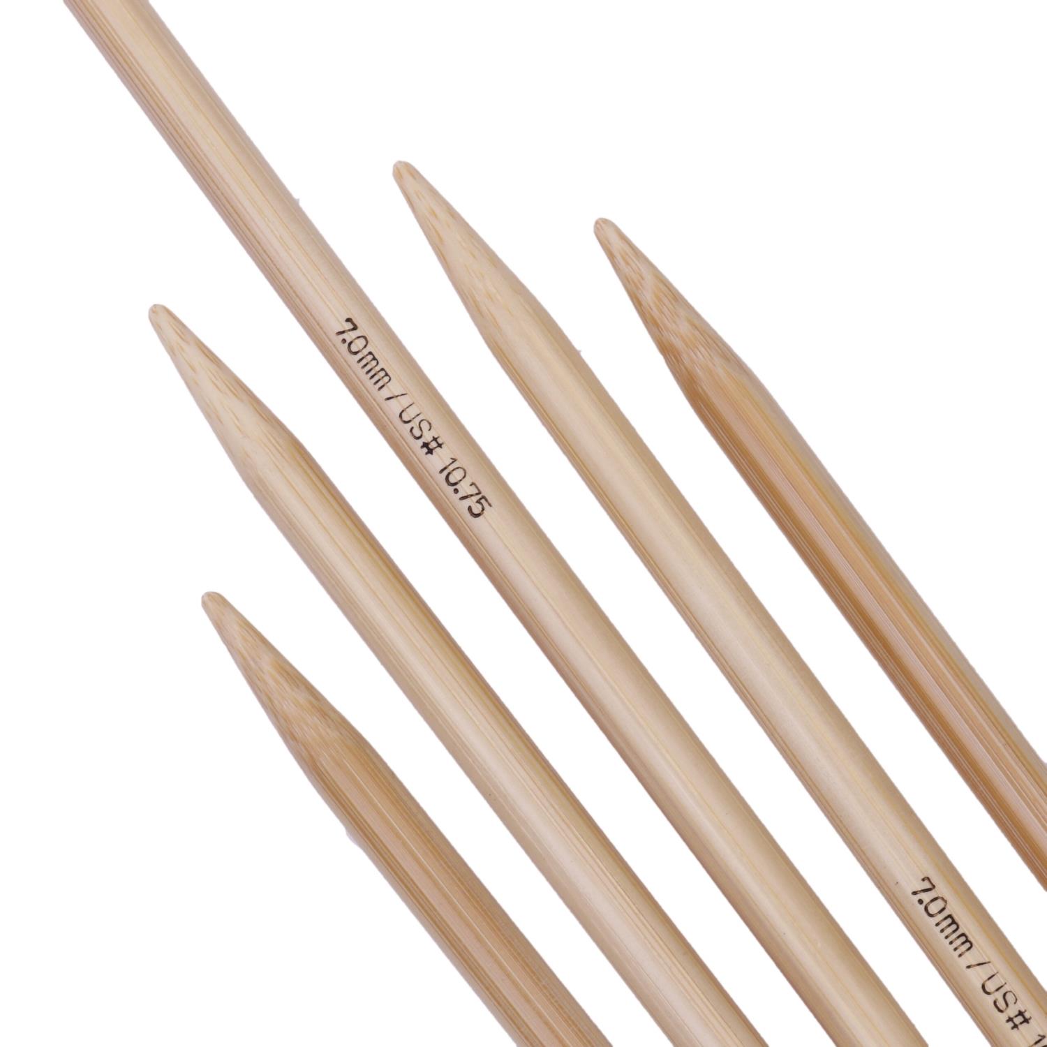 Addi bambus settpinner 20cm 5,5 - 7mm
